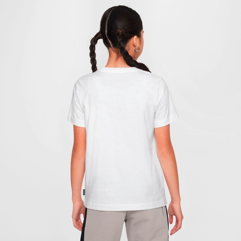 Remera Nike Air de Niños Blanco