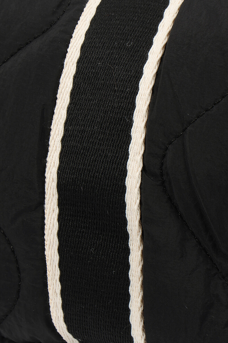 Riñonera de nylon Negro