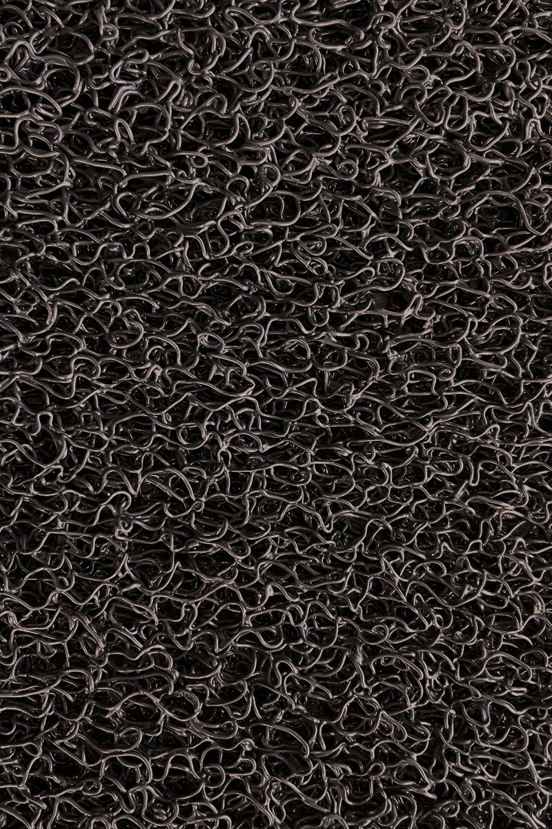 CUSHION HEAVY MAT BR - FELPUDO CUSHION MAT PVC 'HEAVY BR' GRIS GRAFITO CON BASE ANCHO 1M 