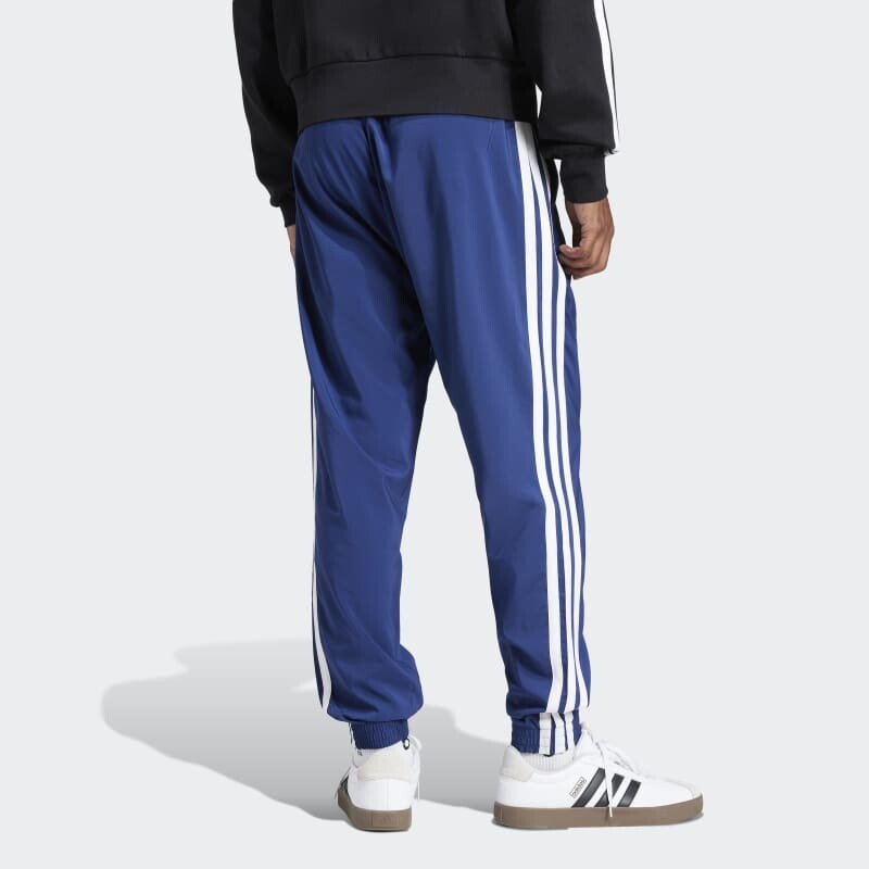 Pantalón Adidas Essentials 3 Rayas Azul