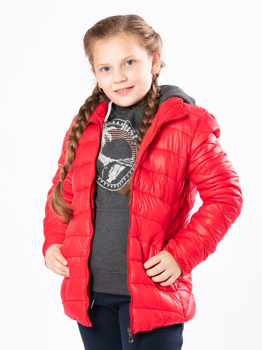 CAMPERA LYNA GIRL RUSTY - Rojo 