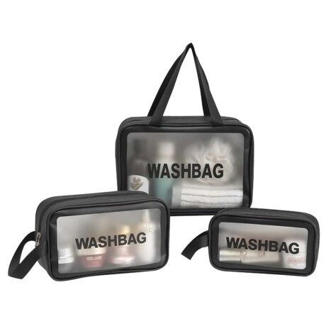 Organizador impermeable para valija WASHBAG Negro