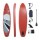 Tabla Stand Up Paddle Sup 320 + Remo + Inflador + Bolso Rojo