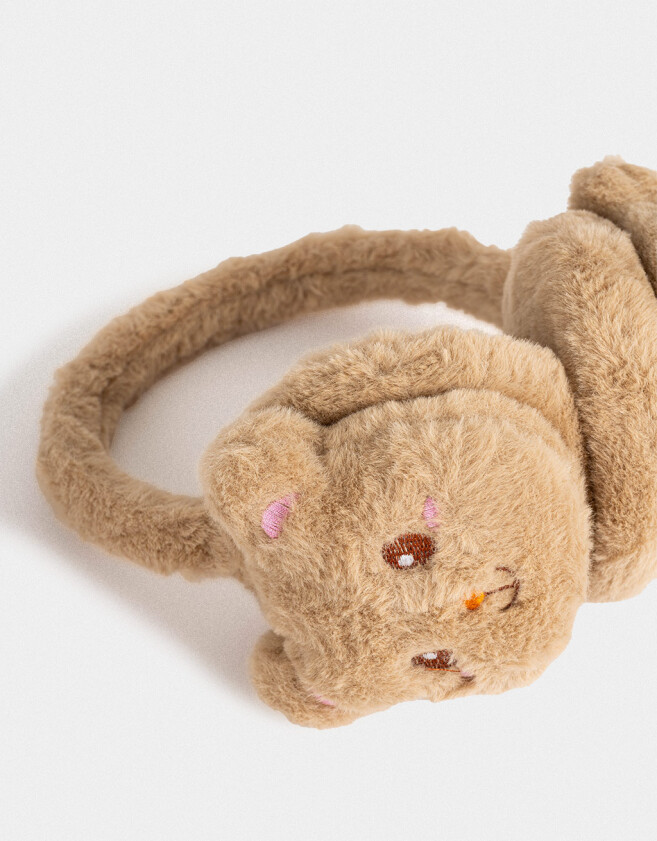 Orejeras infantiles Animalito Orejeras Infantiles De Osito - Marron Beige