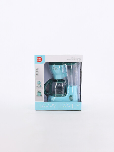 CAFETERA CON LUZ Y MUSICA A PILAS CELESTE