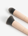 Brochas y Aplicadores Brochas Set De Brochas De Maquillaje Para Rostro - Rosa Viejo