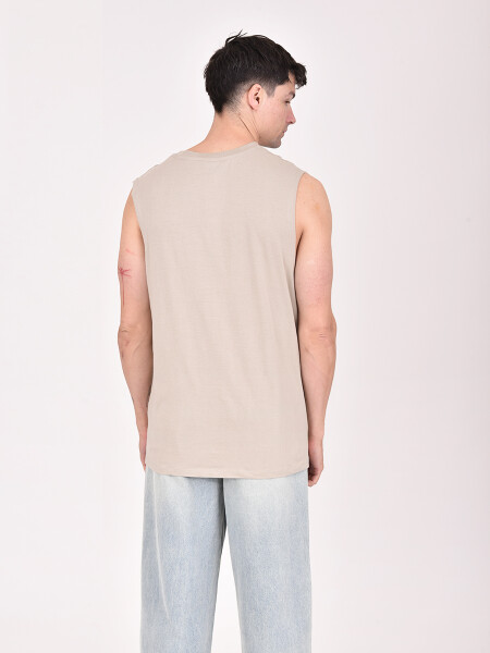 MUSCULOSA CALIFORNIA VERDE GRISACEO