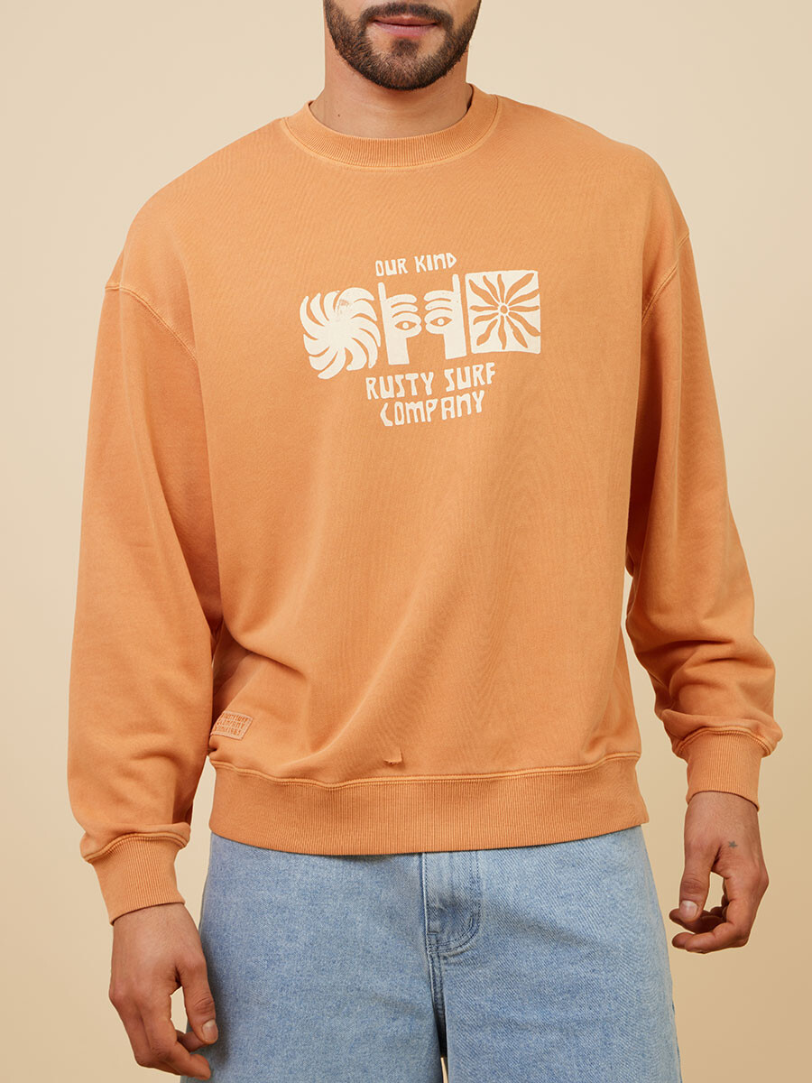 SWEATER SARION RUSTY - Ocre 