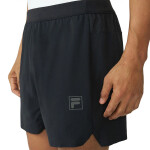 FILA Shorts Racer 5" para Hombre - Negro Negro