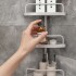 Estante Para Baño Mueble Esquinero Barral Organizador Ducha Toallero Imback HBA001 Estante Para Baño Mueble Esquinero Barral Organizador Ducha Toallero Imback HBA001