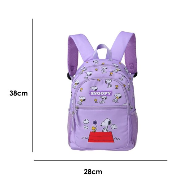 Mochila Snoopy violeta