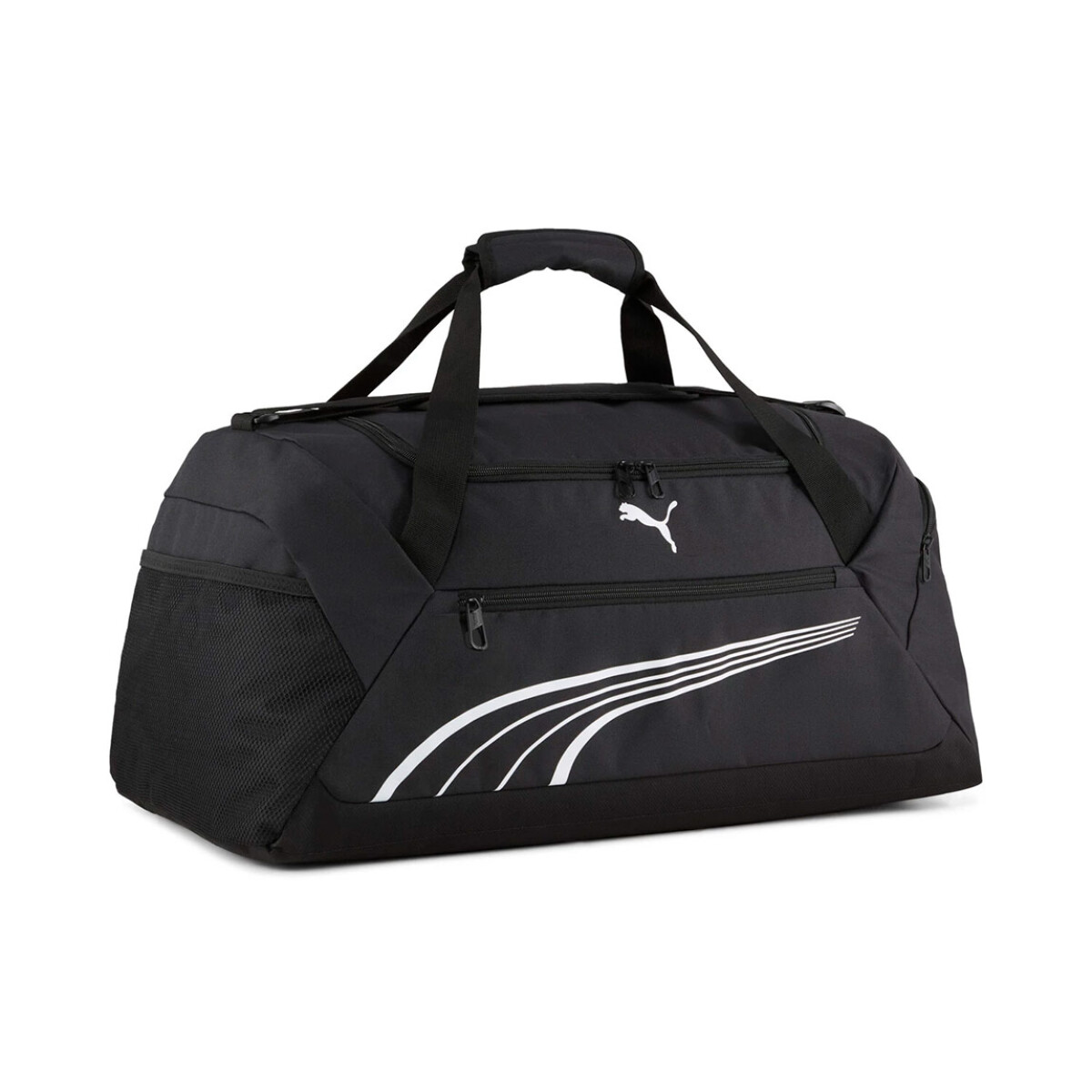 Bolso Deportivo Puma Fundamentals Medium Unisex Negro - Negro 