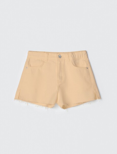 SHORT INFANTIL CON BOLSILLOS BEIGE