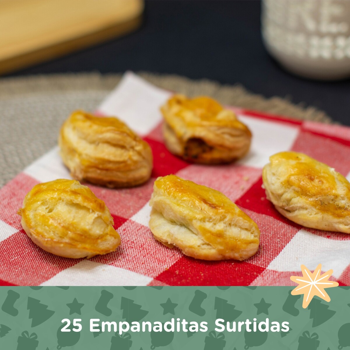 25 Empanaditas Surtidas de Copetín - 000 