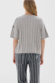 Knit T-shirt Jody Gris Melange
