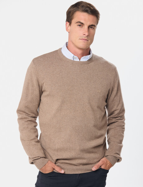 BUZO TEJIDO CASHMERE Beige