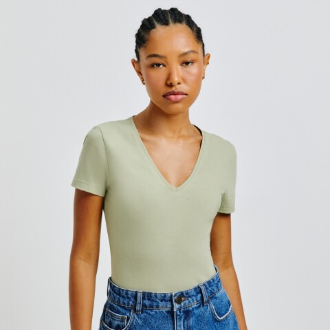 BLUSA MM FEM VERDE MEDIO