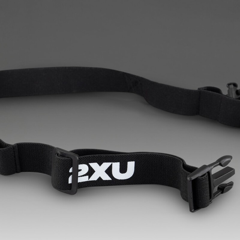 Cinturón Running Nutrition Race Belt Unisex Black/black