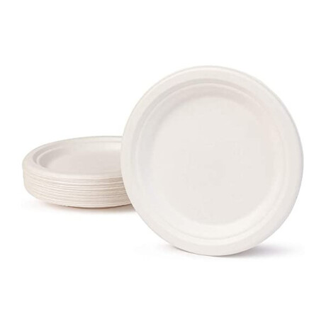 Plato Redondo Compostable 15 cm Plato Redondo Compostable 15 cm