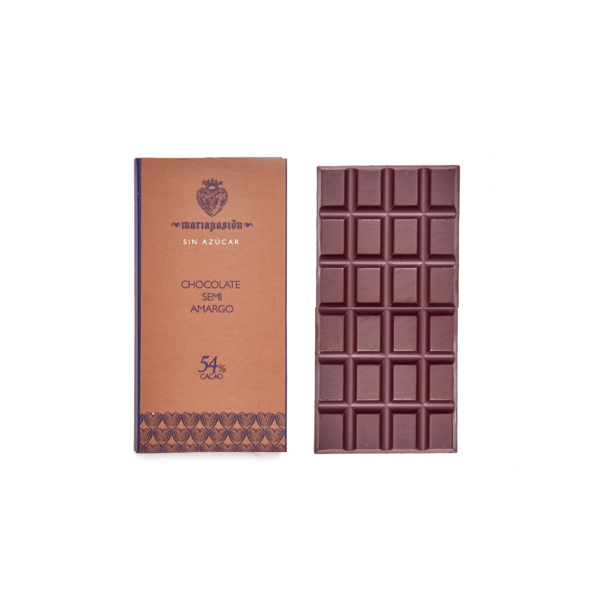Tableta Línea Selección - Amargo 58% - SIN AZÚCAR - 80g. 