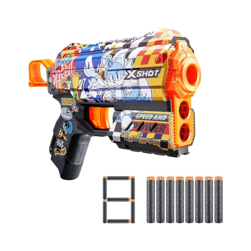 Lanza dardos X-Shot Skins Flux Sonic Lanza dardos X-Shot Skins Flux Sonic