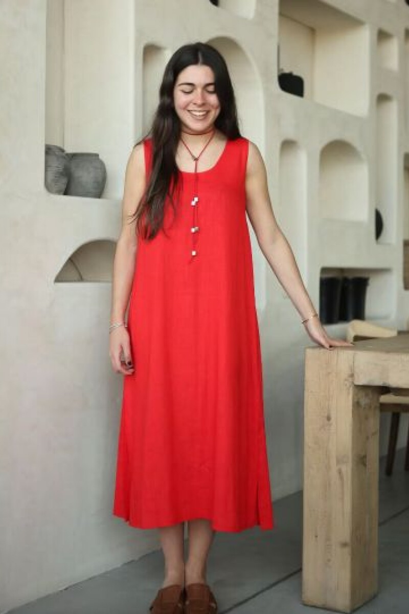 Vestido Allegra SS24 Rojo