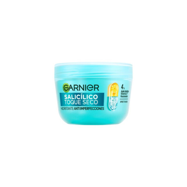 Crema Facial Anti Imperfecciones Ácido Salicílico Toque Seco 85 g - Garnier Crema Facial Anti Imperfecciones Ácido Salicílico Toque Seco 85 g - Garnier