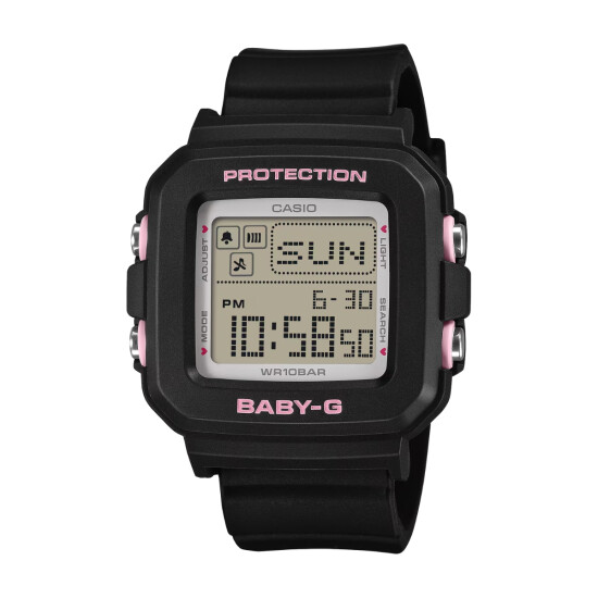 Reloj CASIO BABY-G BGD10KH-1DR Resina Negro Esfera 40mm 0