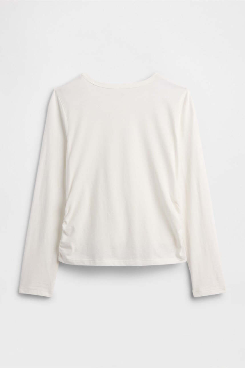 Remera Niña White Heart Graphic