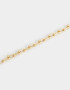 Pulseras Flexibles Bañada en Oro Pulsera Eslabones Bañada En Oro - Dorado