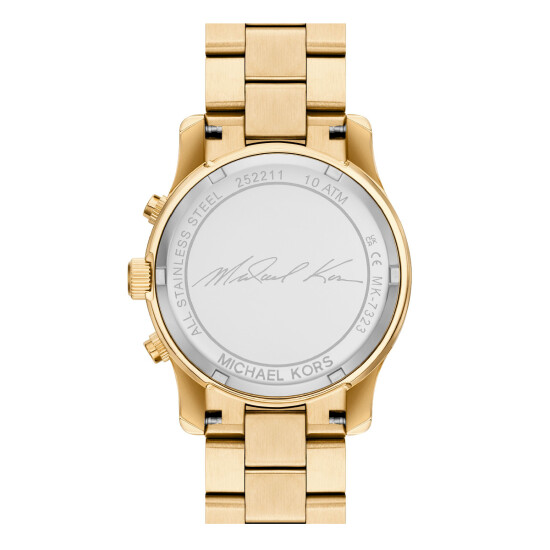 Reloj Michael Kors Runway Acero Oro 0