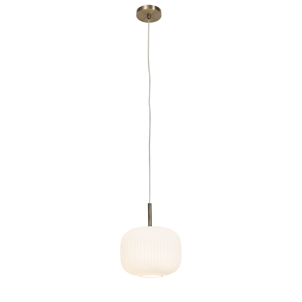 LÁMPARA DE TECHO RIPPL BLANCO VIDRIO GBD3BSM11CL