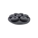 MOLDE PARA DONAS DE SILICONA 28X26X2,8CM GRIS