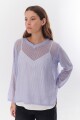 SWEATER JAZZ CELESTE