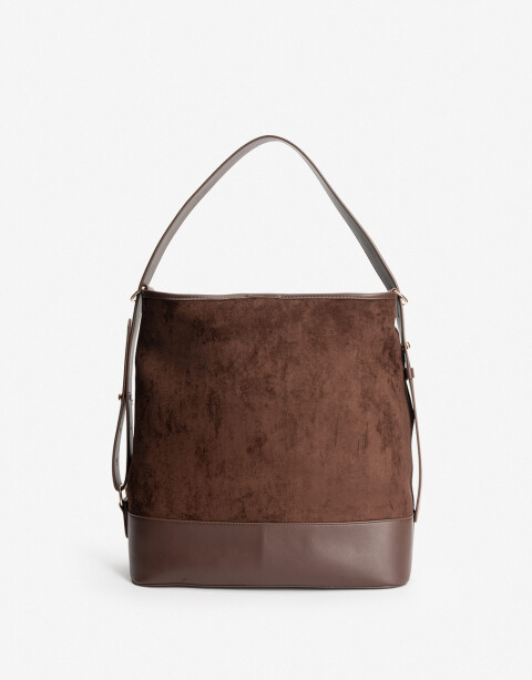 Saca Cartera Saca Combinada - Marron Chocolate