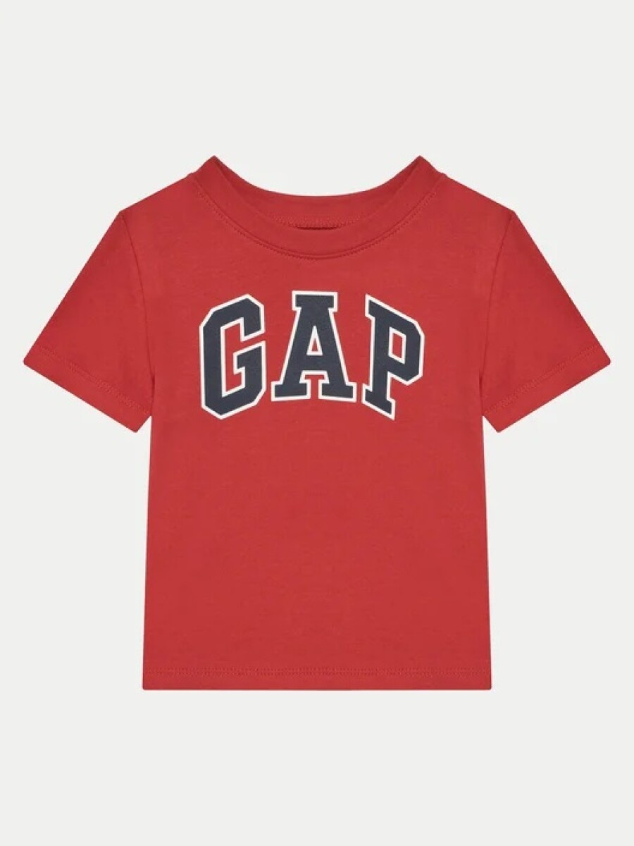 Remera Logo Gap Manga Corta Toddler Niño - Modern Red 