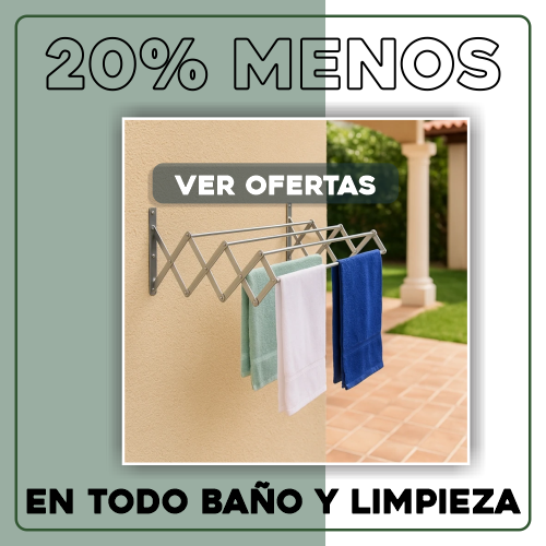 Baño Limpieza 20% Menos