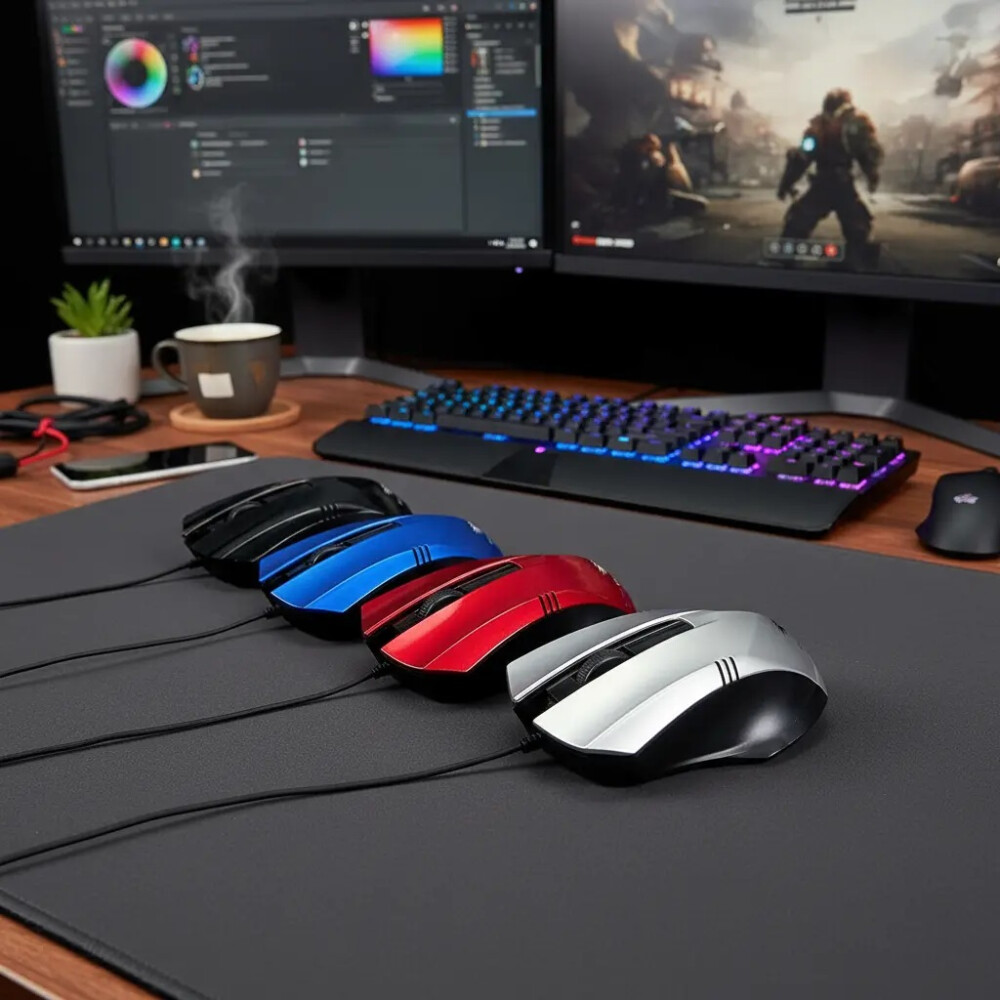 Mouse Yelandar Original Ya-312 GRIS