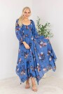 VESTIDO MAXI MORNING GLORY Azul