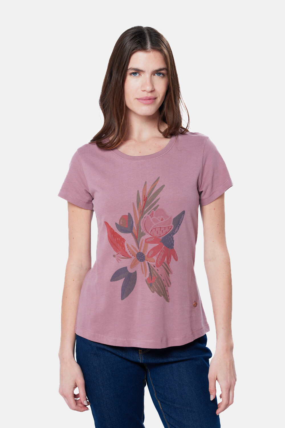 REMERA ESTAMPADA Rosa