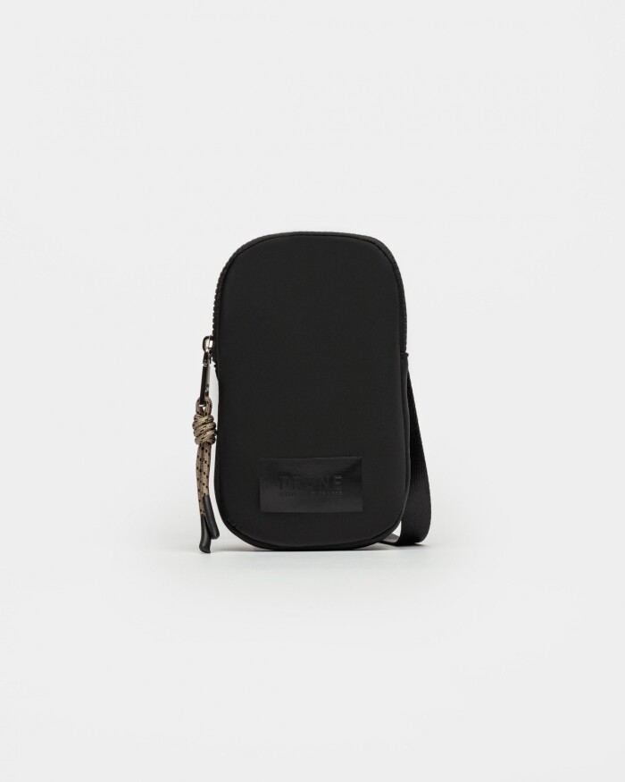 Porta Celular Azami En Nylon Negro