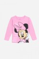 Remera m/l Minnie niña ROSA