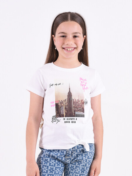 BLUSA MANHATTAN BLANCO