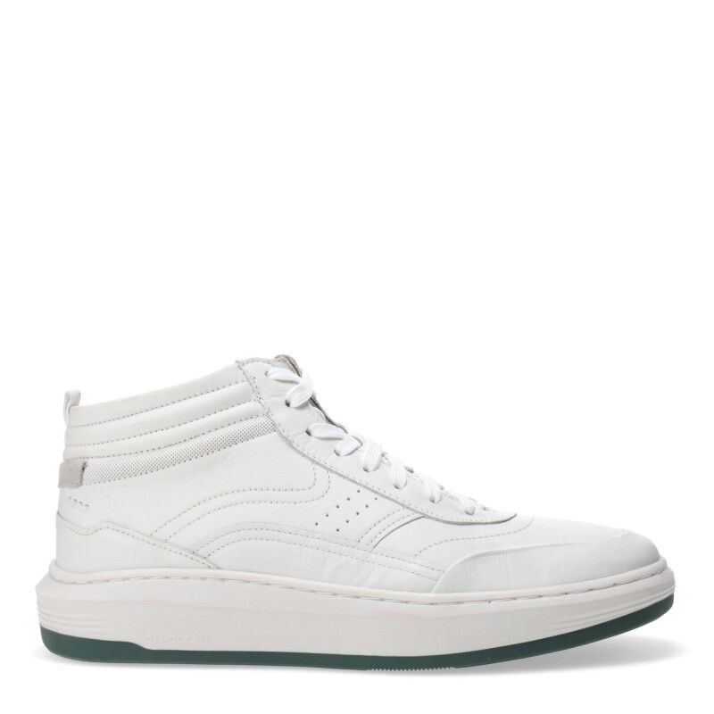 Championes de Hombre Democrata JHON estilo bota Blanco