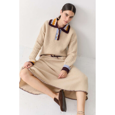 Falda Soccer Crudo