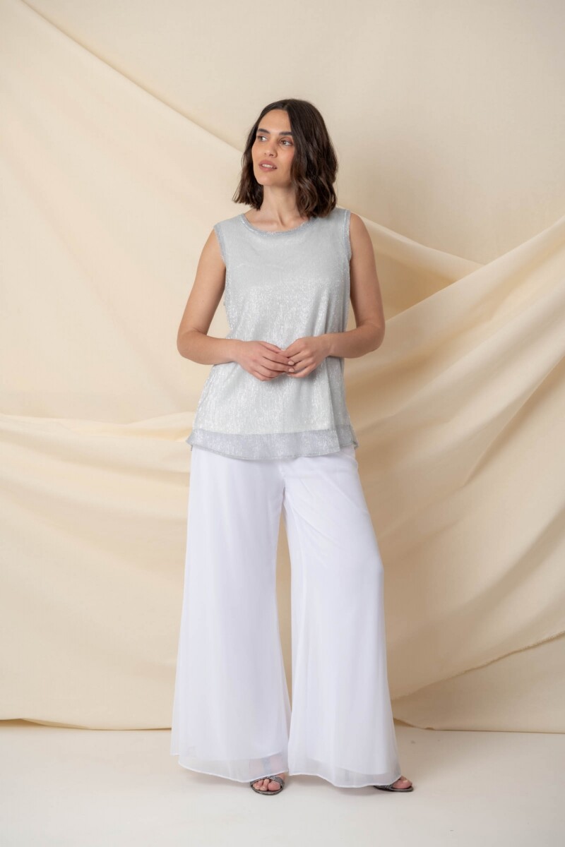 BLUSA MONIQUE - Plateado 