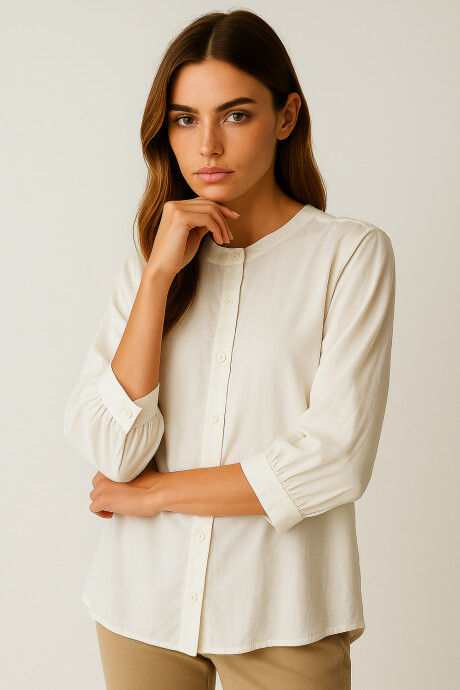 Camisa Banglan Blanco