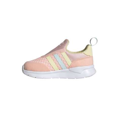 Championes adidas ZX 360 de niño Coral/Yellow/Mint