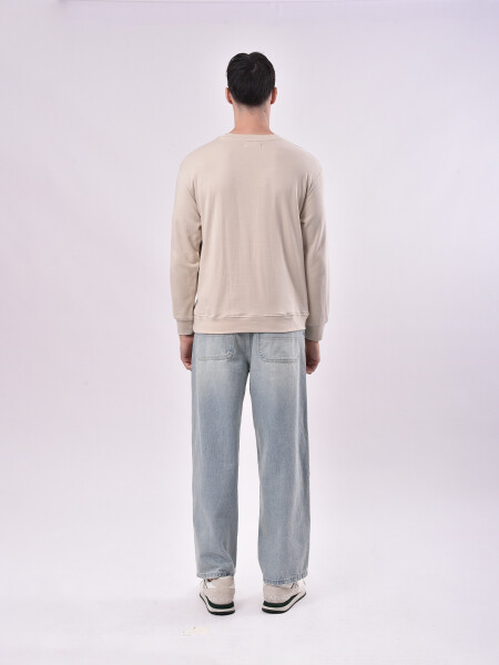 BUZO STREET BEIGE CLARO