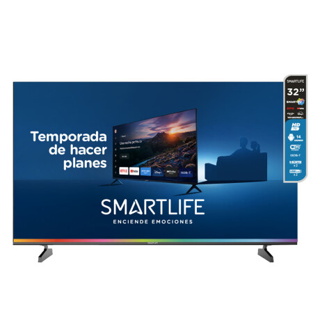 TV SMARTLIFE HD 32-PULGADAS SL-TV32SMTA14